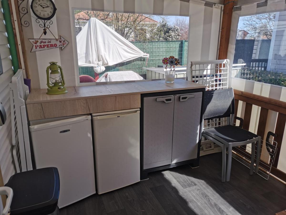 Camping Les Bois Mobil Home Grand Luxe 3Ch 2Sdb Saint-Jean-de-Monts Exteriér fotografie